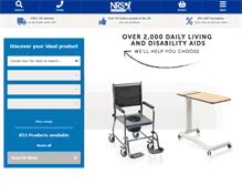 Tablet Screenshot of mobility.nrs-uk.co.uk